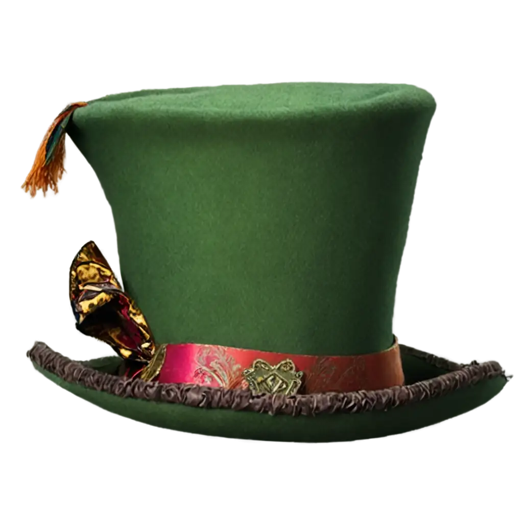 Mad-Hatter-Hat-PNG-Image-Quirky-and-Creative-Headwear-Illustration