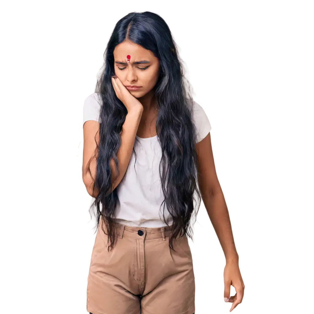 Sad-Indian-Girl-After-Breakup-HighQuality-PNG-Image-for-Emotional-Themes