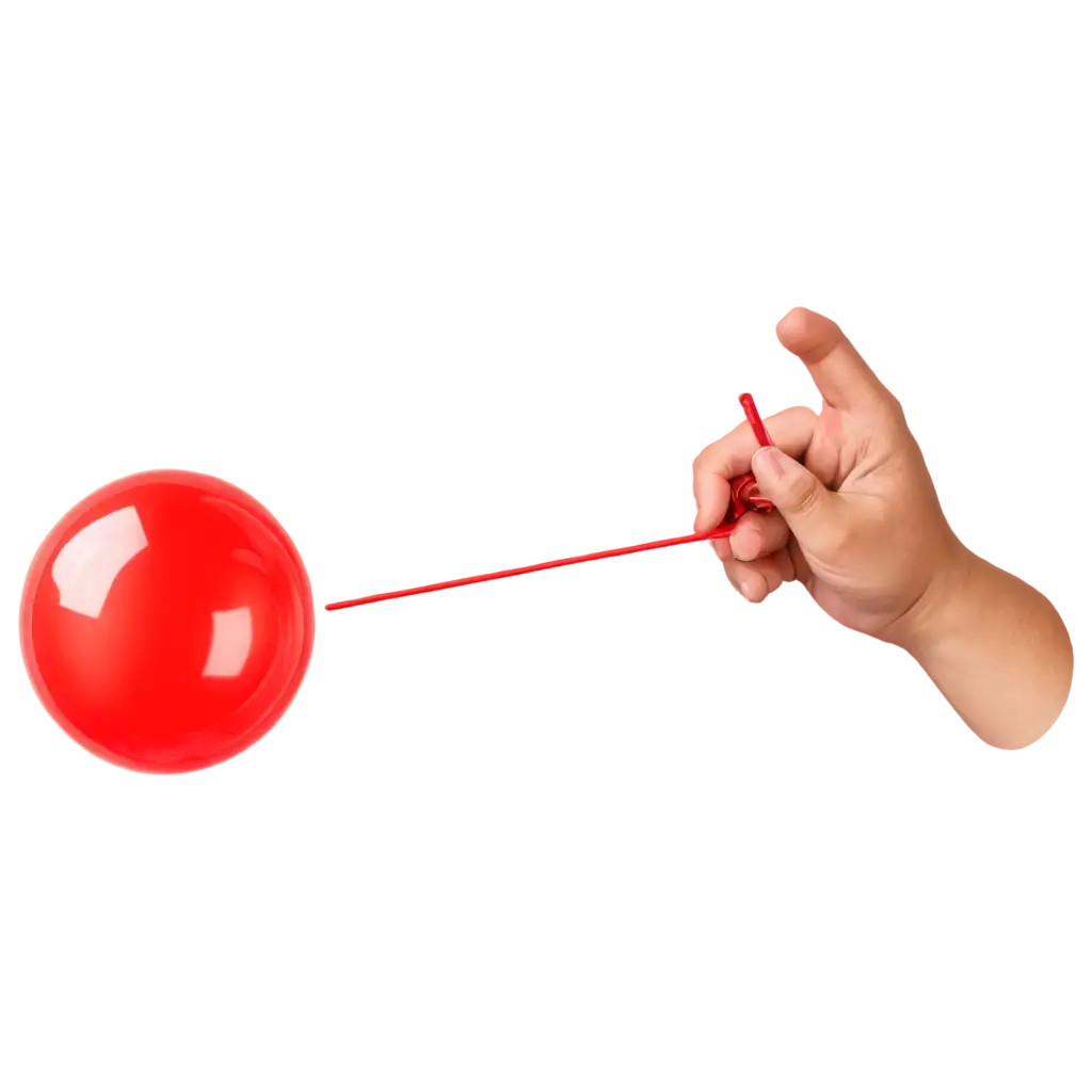 Red-Bubble-PNG-for-Bubble-Shooter-Game-HighQuality-Image-for-Gaming-and-Design-Needs