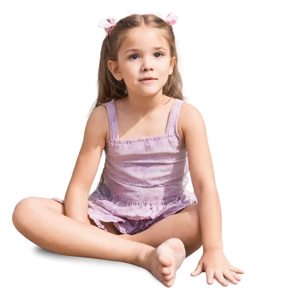 Cute-Little-Girl-Sitting-on-the-Ground-PNG-Image-for-Creative-Projects