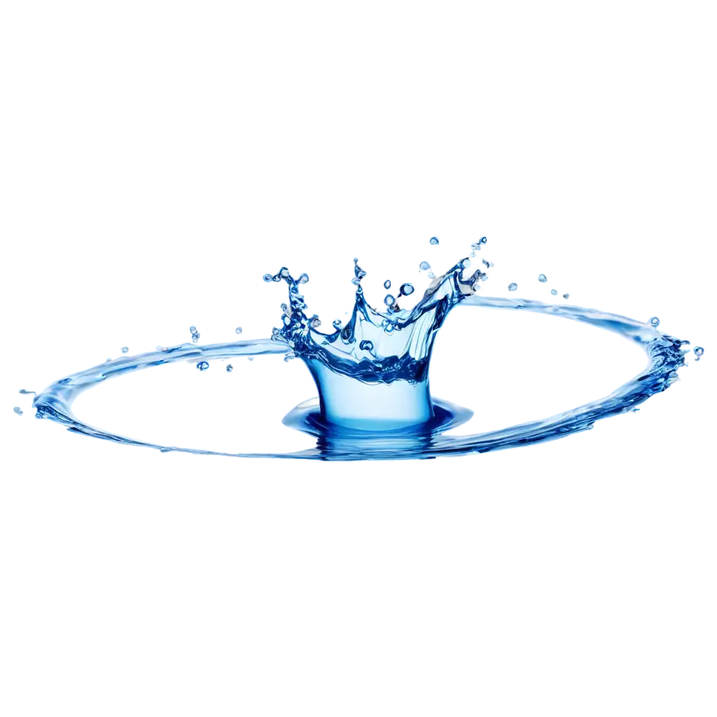 Vivid-Blue-Water-Swirl-Splash-with-Little-Bubbles-Enhancing-Online-Presence-with-a-PNG-Image