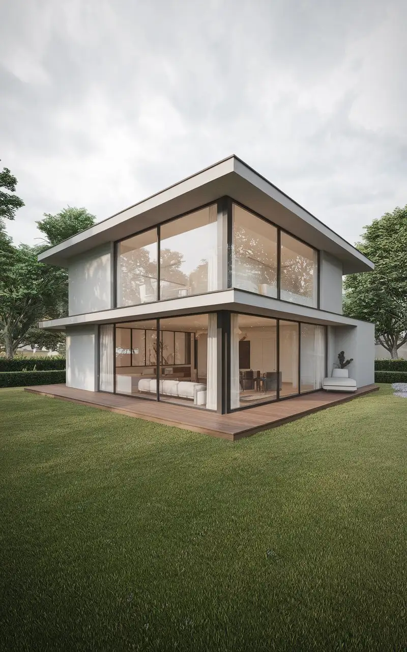 Modern-TwoStory-House-Rendering