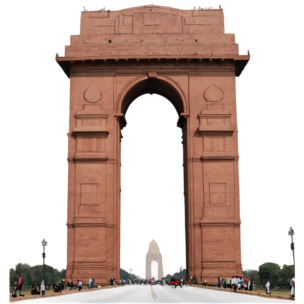 Stunning-India-Gate-PNG-Image-Perfect-for-Your-Design-Needs