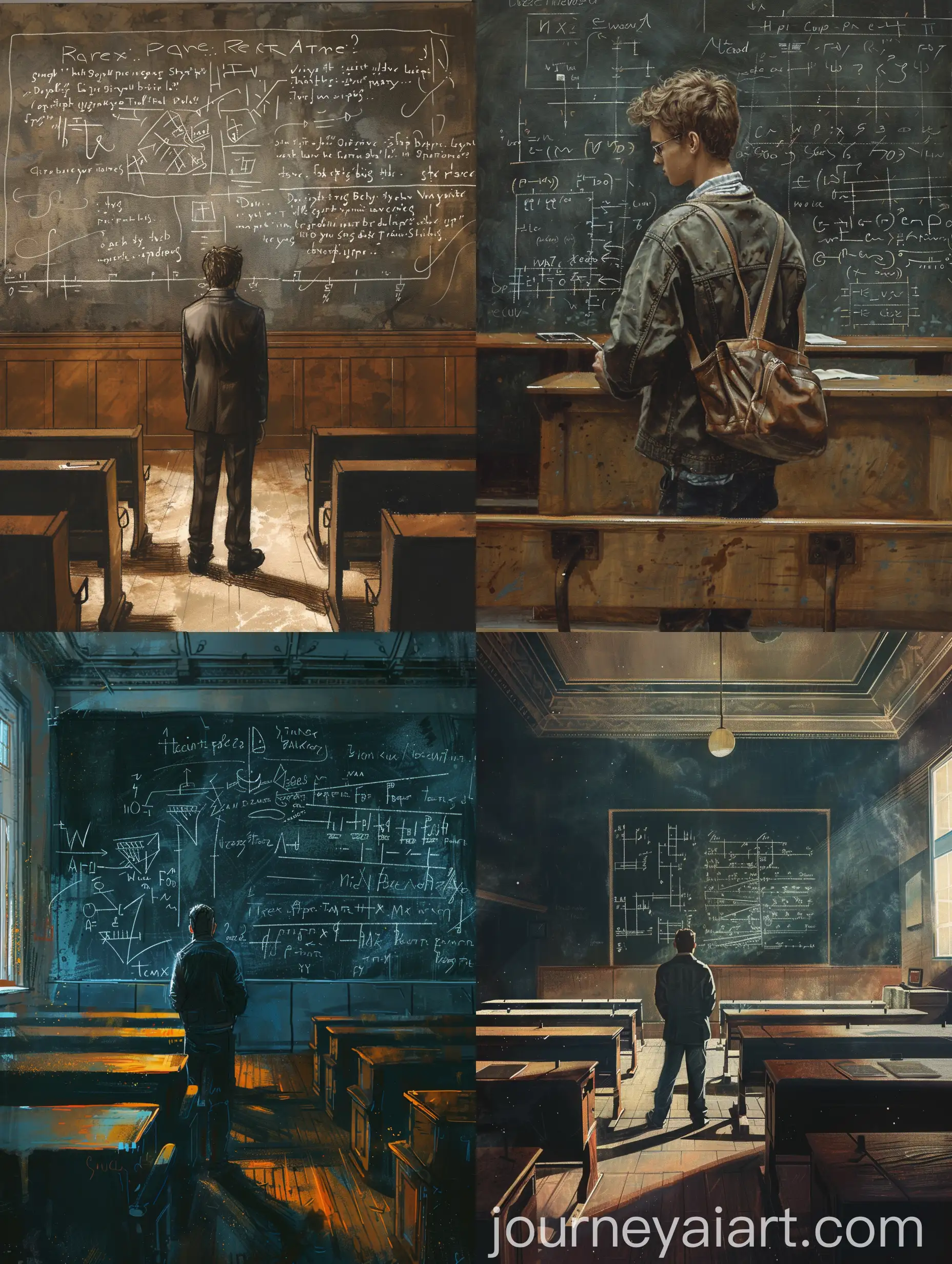 Mathematician-Writing-Integrals-in-Lecture-Hall