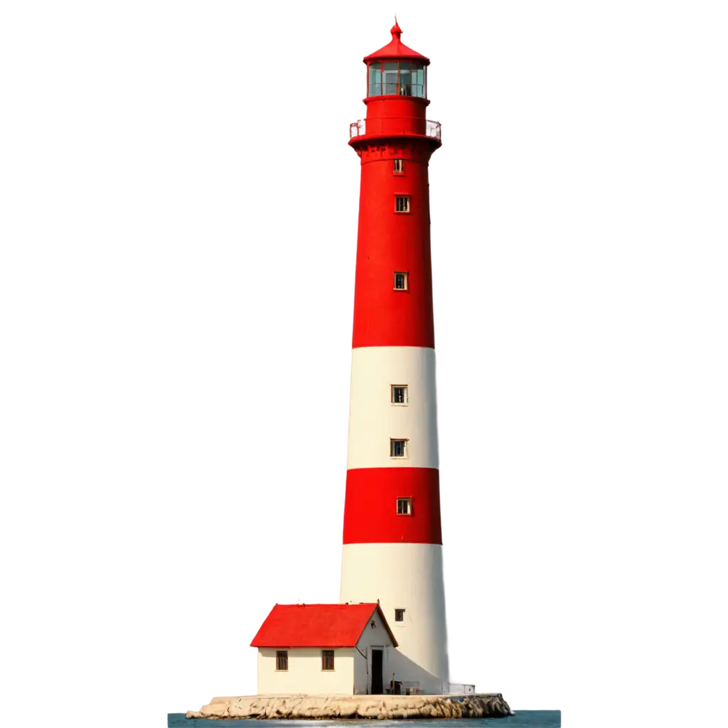 Lighthouse-on-Black-Sea-PNG-Image-Capturing-Serenity-and-Maritime-Beauty