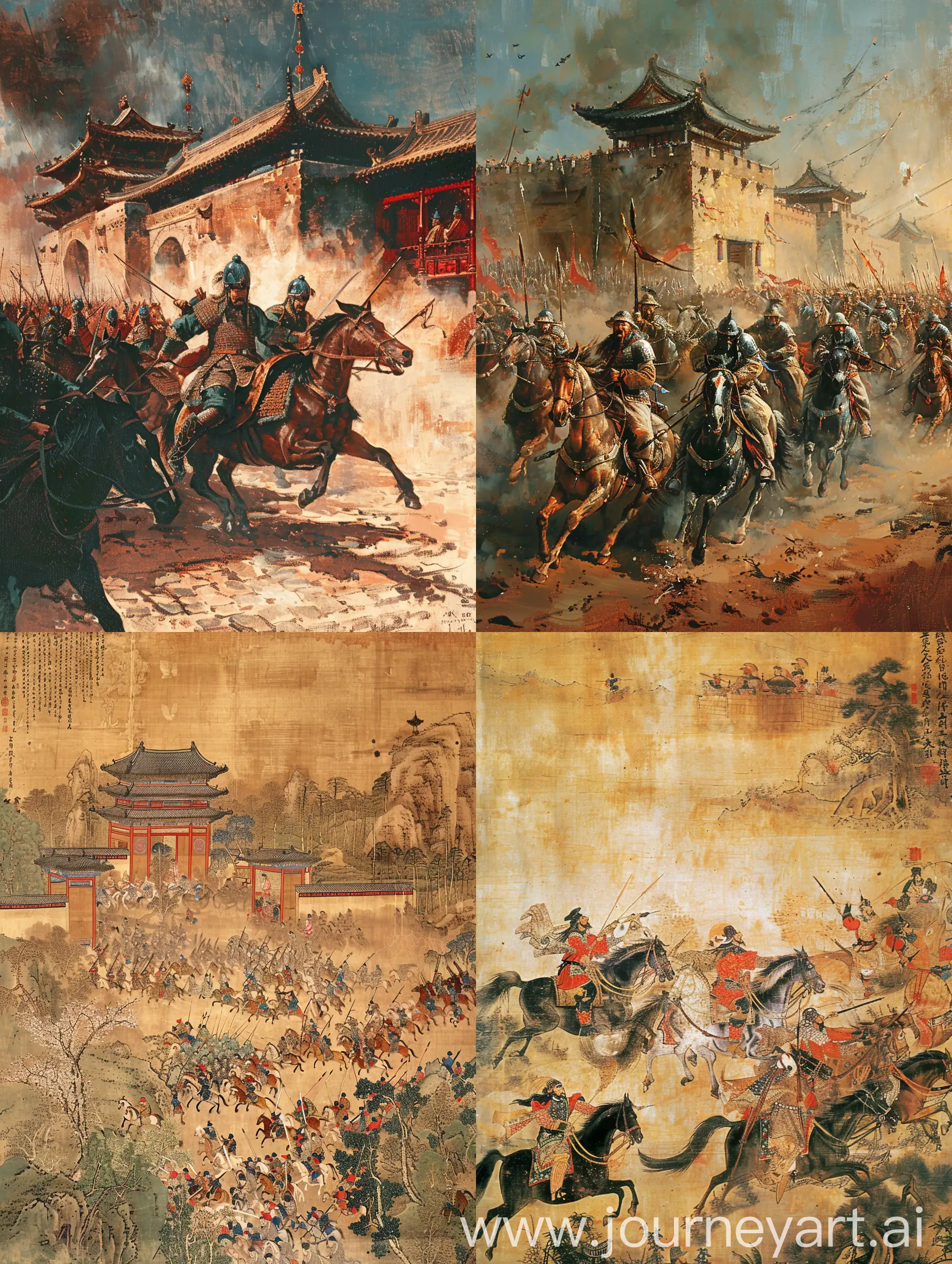 Kur-Shad-Clashes-at-Jiucheng-Palace-Escape-with-20-Horses