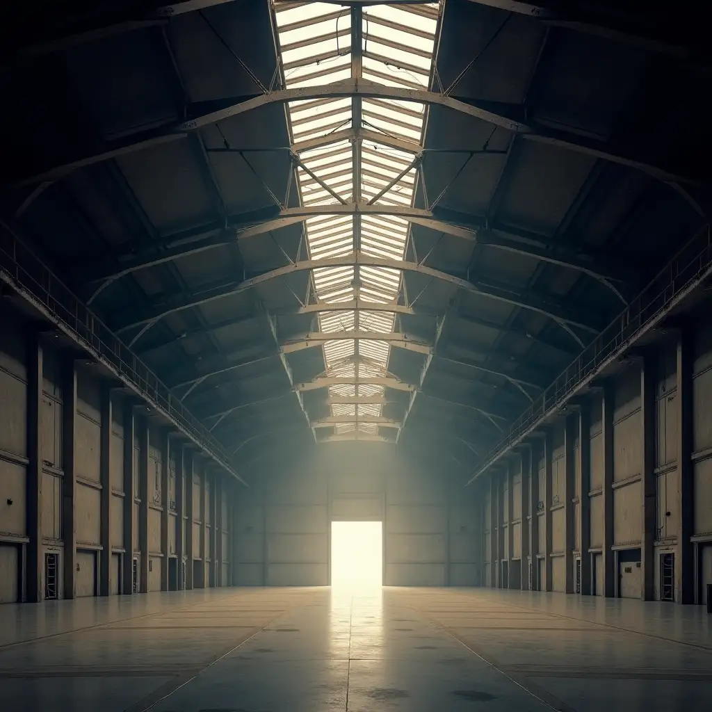 Majestic-Warehouse-Interior-with-Celestial-Luminaries