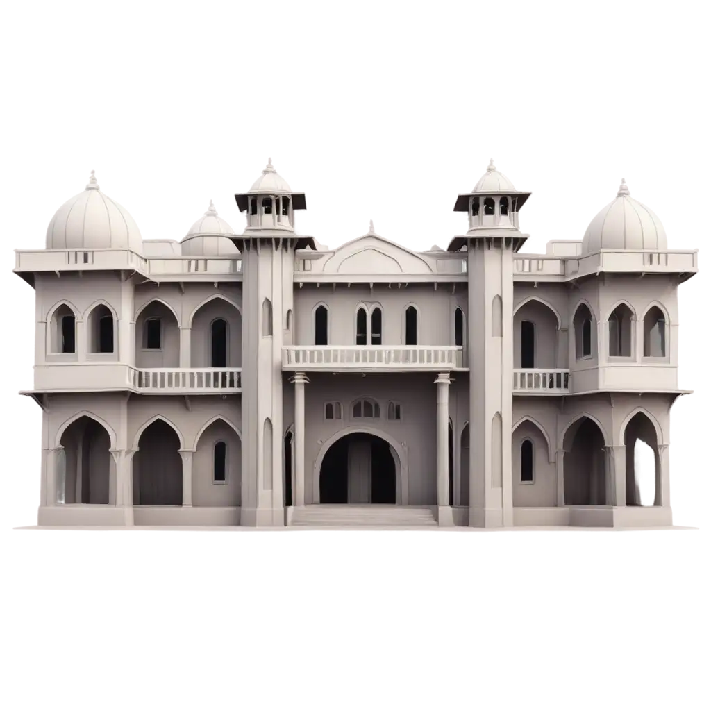 Indian-Haunted-Haveli-PNG-with-Arched-Windows-and-Dome-Roofs-Spooky-Subtle-Horror-Comic-Style-Asset