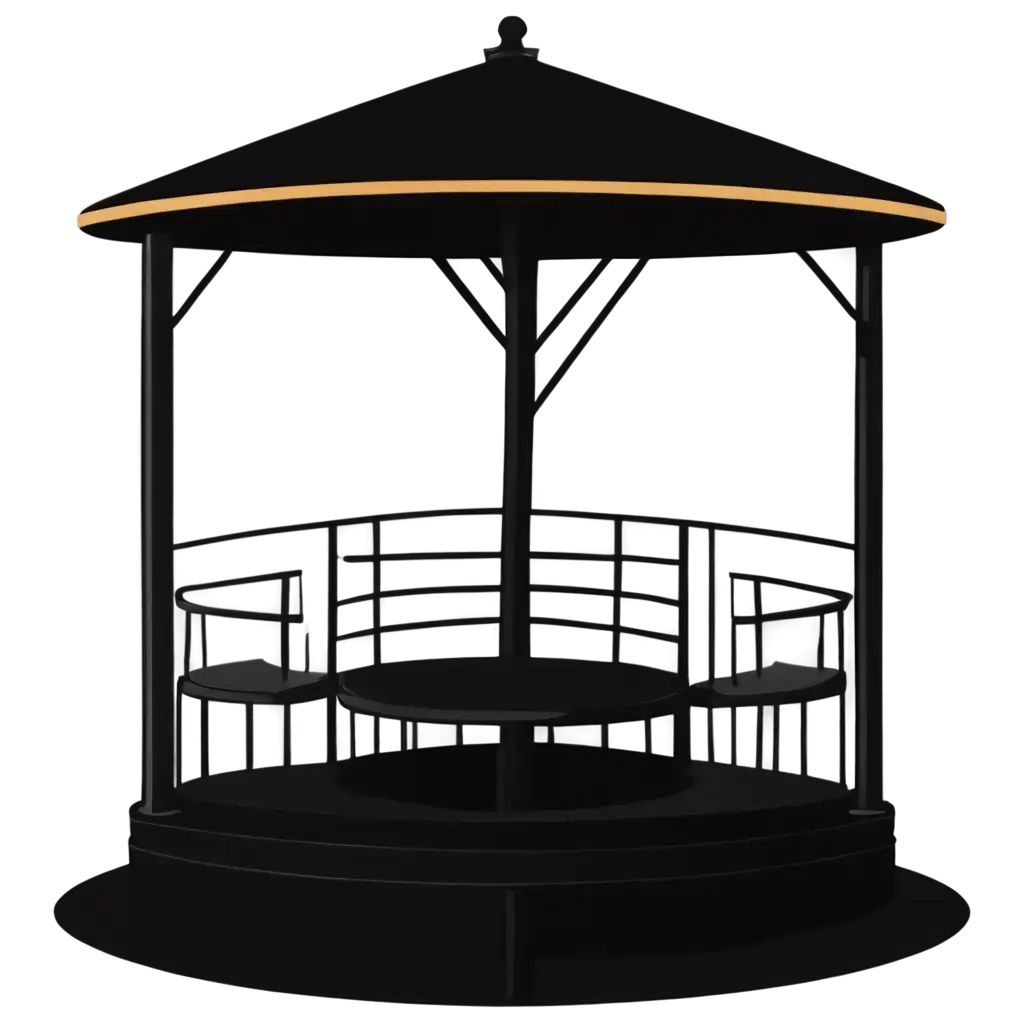 Bandstand-Vector-PNG-Vibrant-and-Detailed-Illustration-for-Versatile-Use