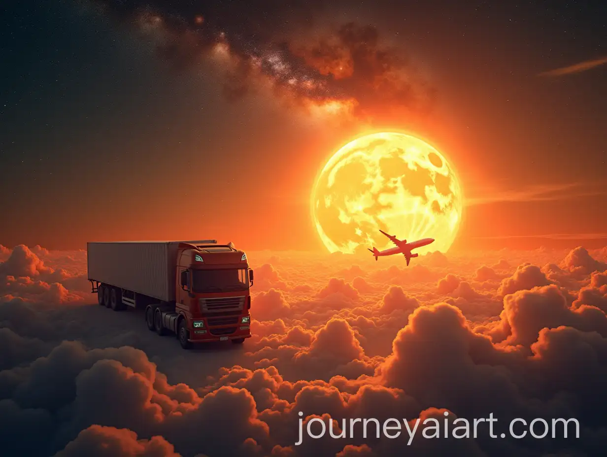 Futuristic-Logistics-in-the-Solar-System-with-Sun-and-Nature-Backdrop