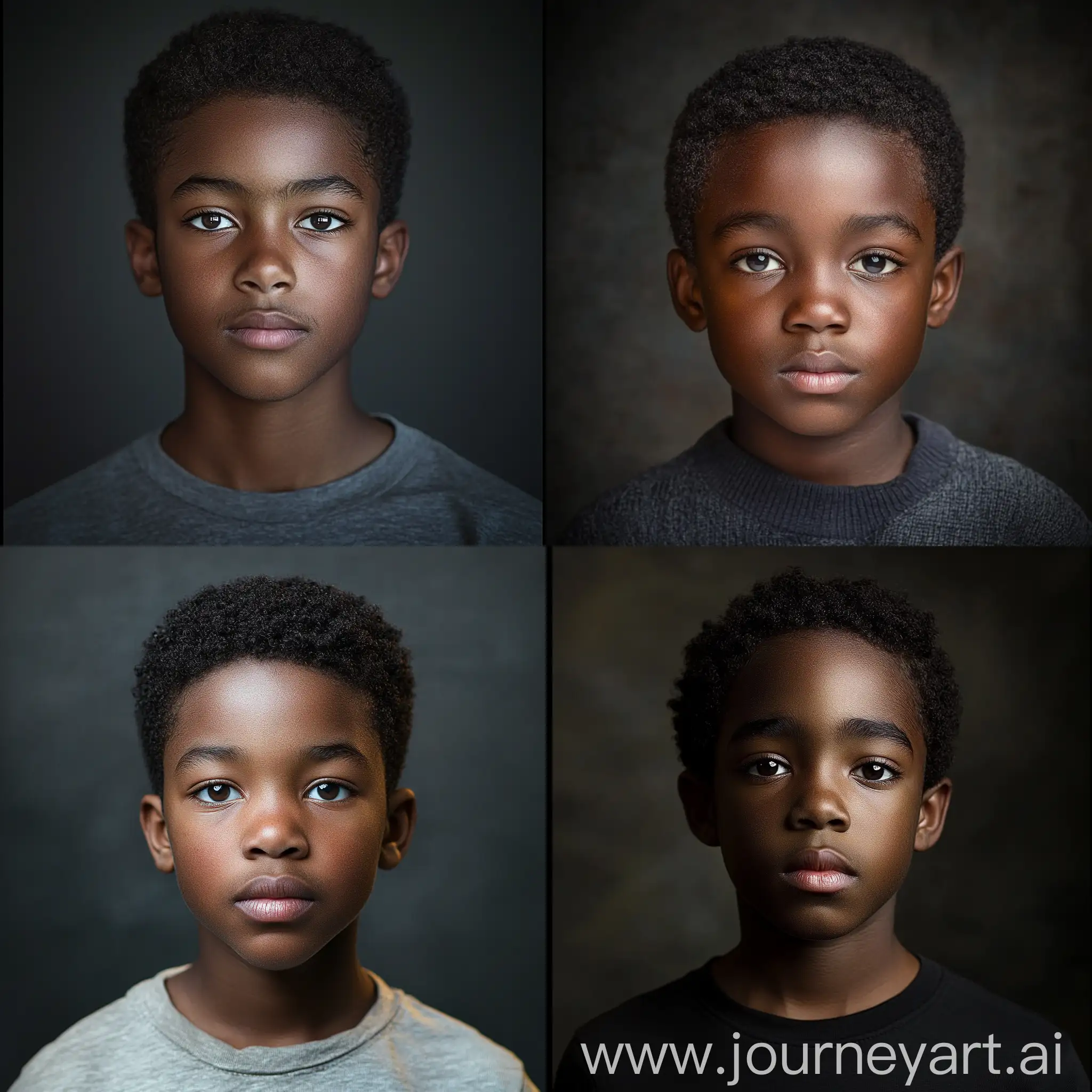 Charming-Young-African-American-Boys-Mugshot-Portrait