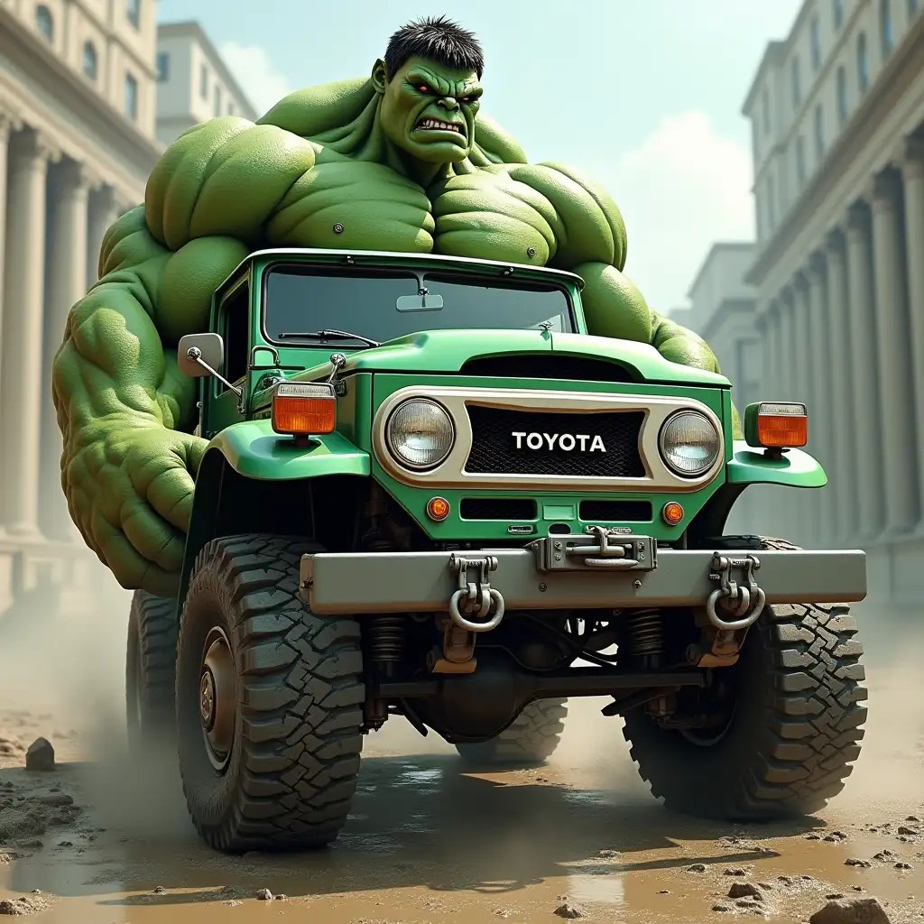 The-Hulk-Character-Transforming-into-a-Toyota-Land-Cruiser