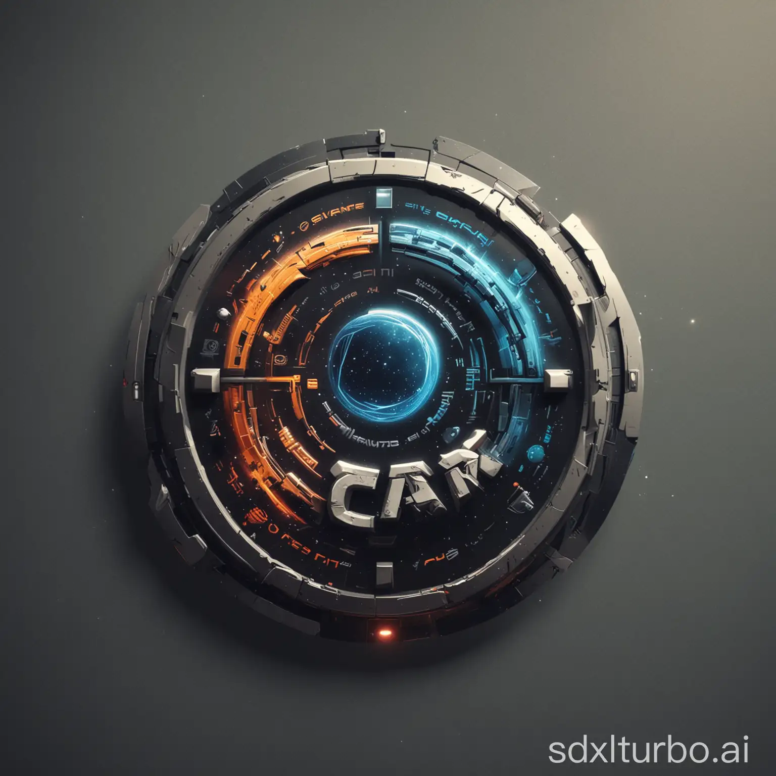 SciFi-Conversation-Logo-Design-with-Futuristic-Elements