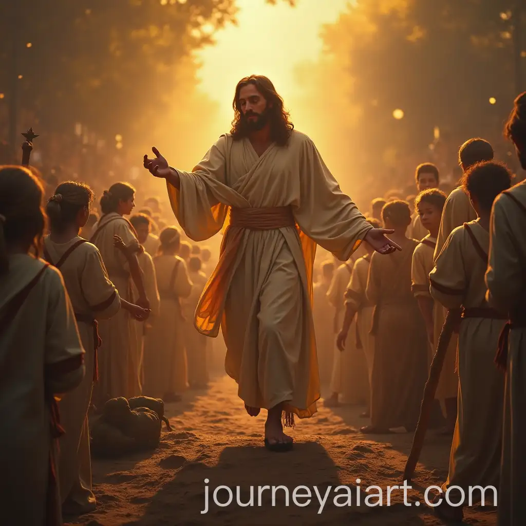 Dramatic-Representation-of-Jesus-Christ-in-a-Spiritual-Context