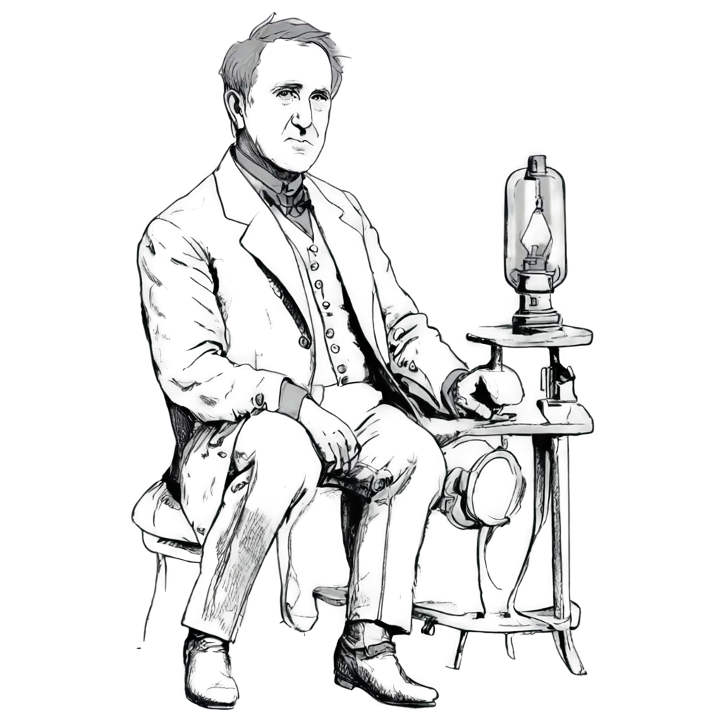 ThomasPNG-Image-Usage-Analysis-Edison-Sketch-Animation-PNG-for-Creative-and-Educational-Use