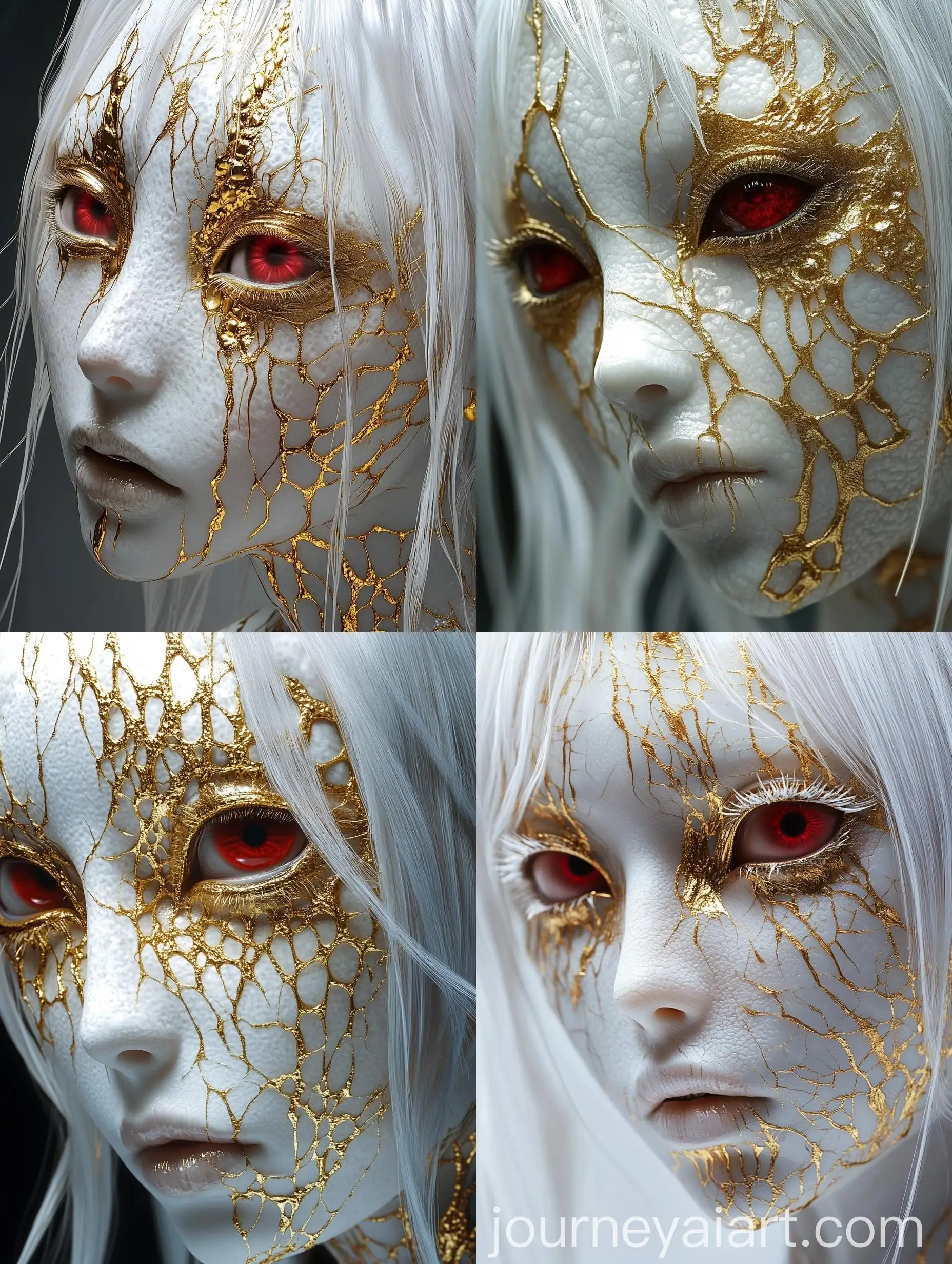Unique-Face-with-Cracks-and-Golden-Accents-in-Dim-Lighting
