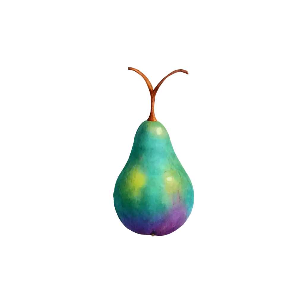 Whimsical-Pear-of-Magical-Colors-PNG-Image-Enchanting-Creations-for-Digital-Artistry