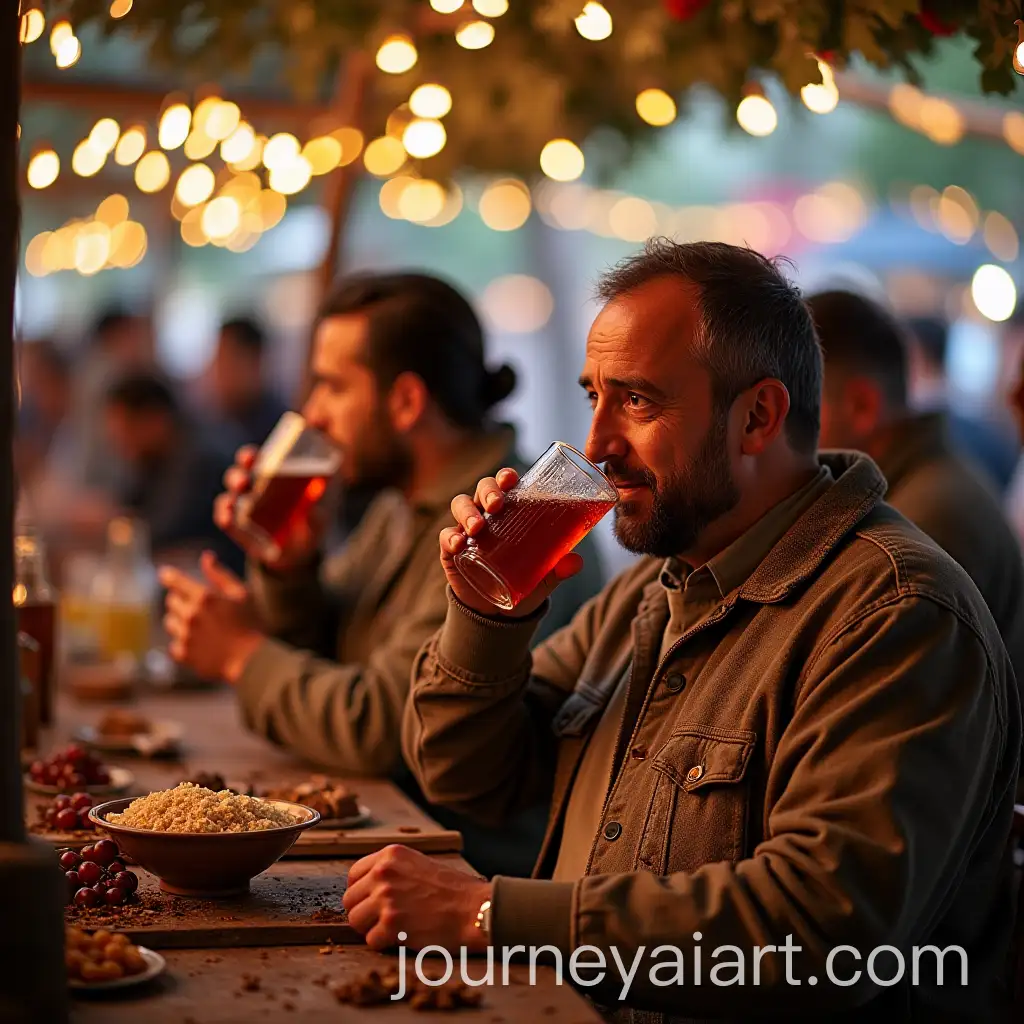 Manas-Drinking-Kumis-at-the-Festival
