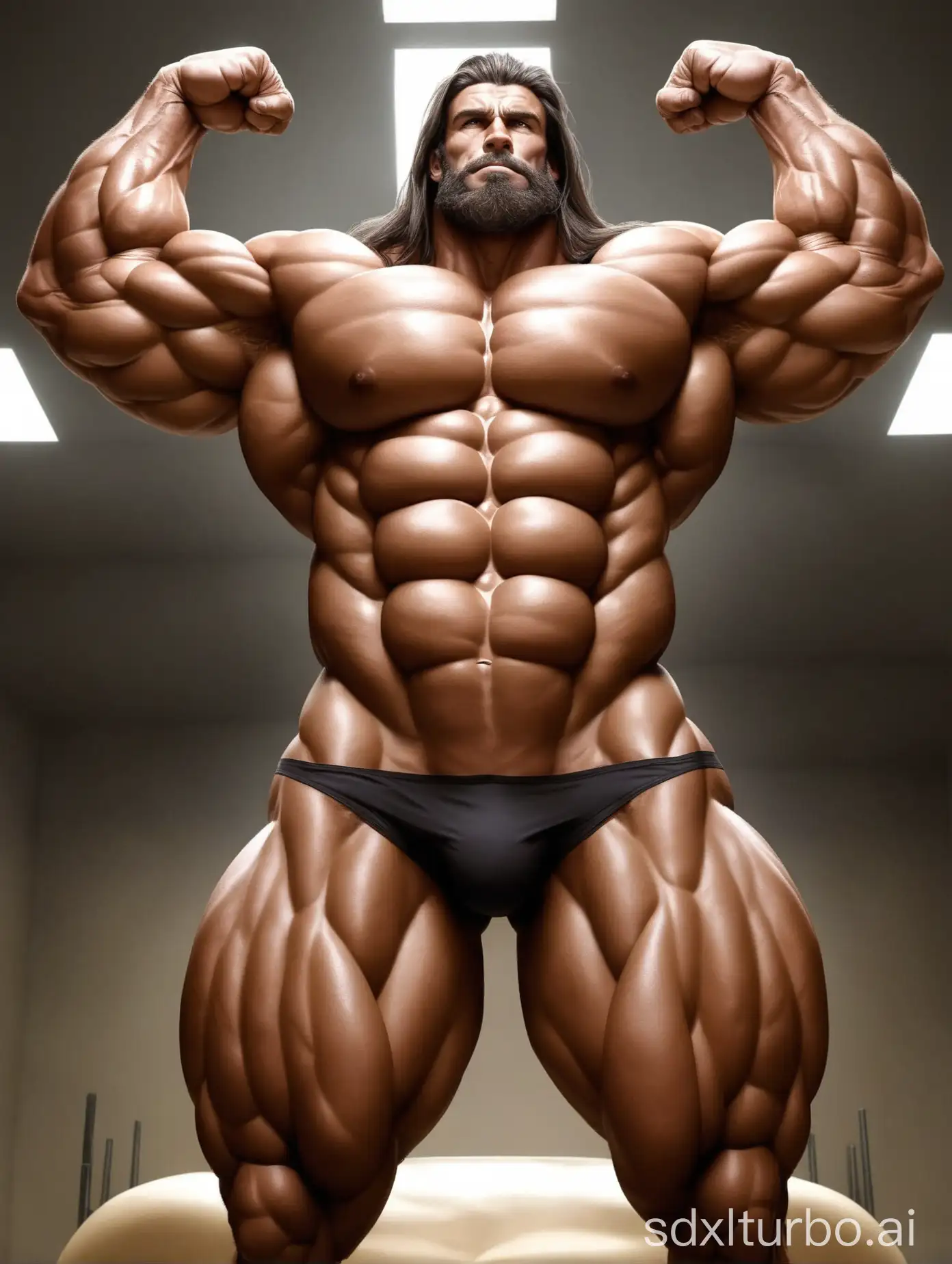 Imposing-Elderly-Giant-Displaying-Incredible-Musculature