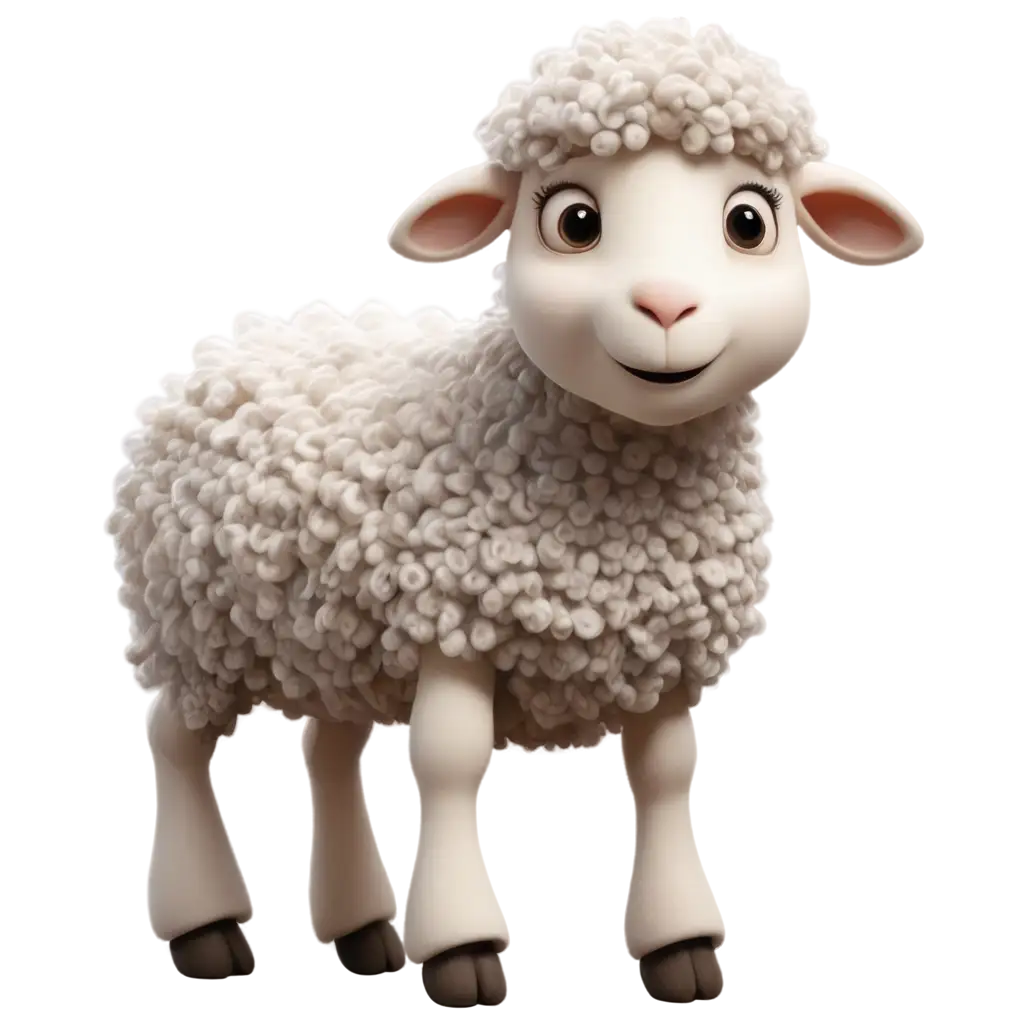 Animated-Sheep-PNG-HighQuality-Versatile-Image-for-Creative-Projects