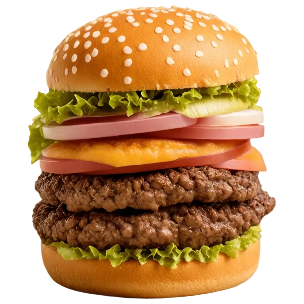 Delicious-Burger-PNG-Image-for-HighQuality-Digital-Projects