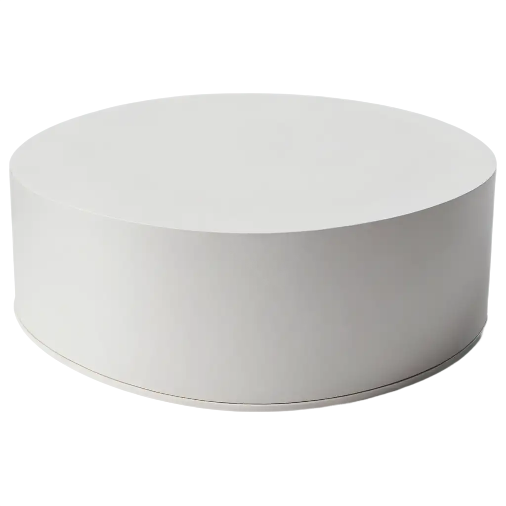 Empty-Round-Product-Platform-White-PNG-for-Clear-Versatile-Display