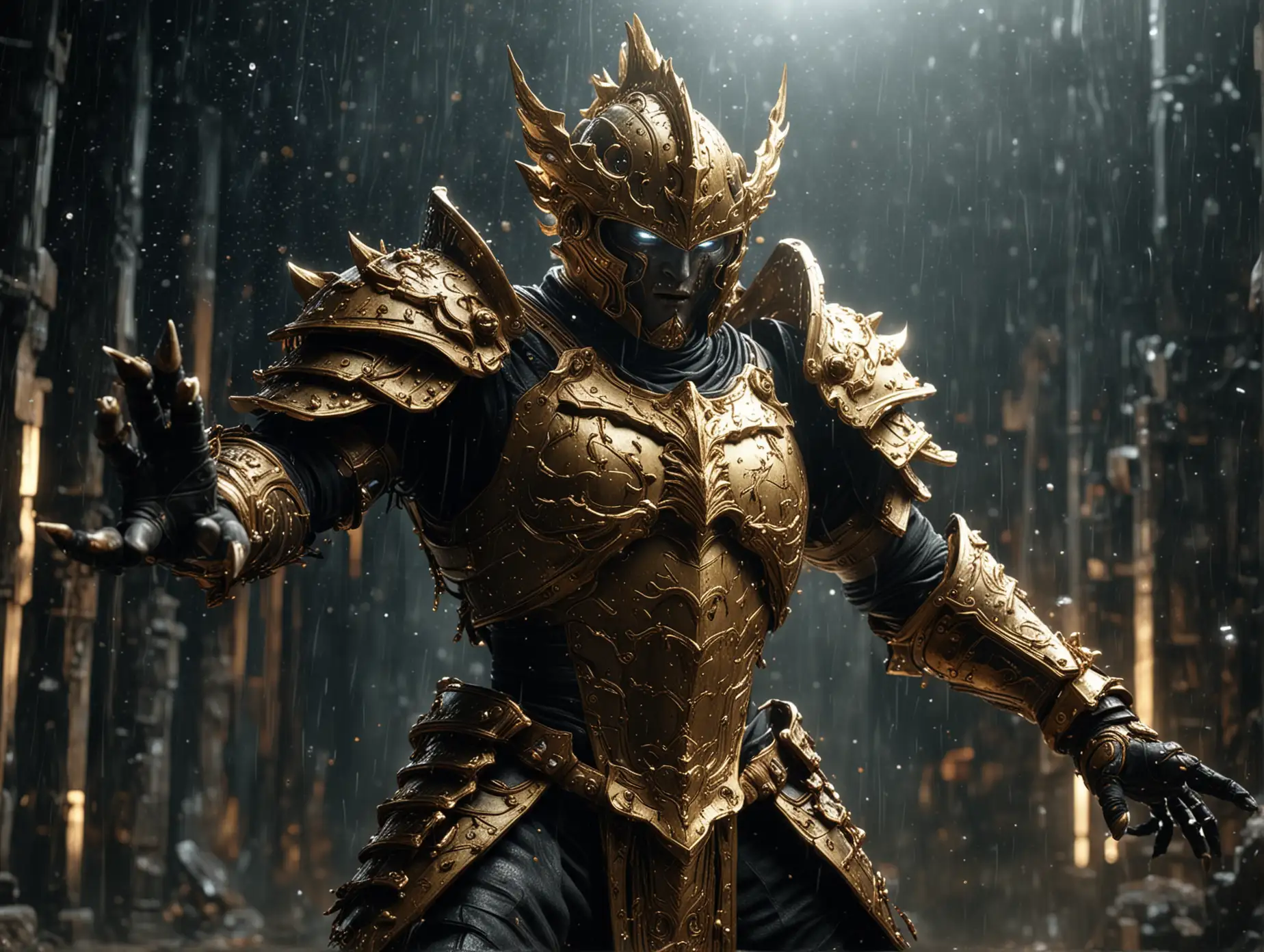 Golden-Makai-Knight-GARO-in-Dynamic-Battle-Pose