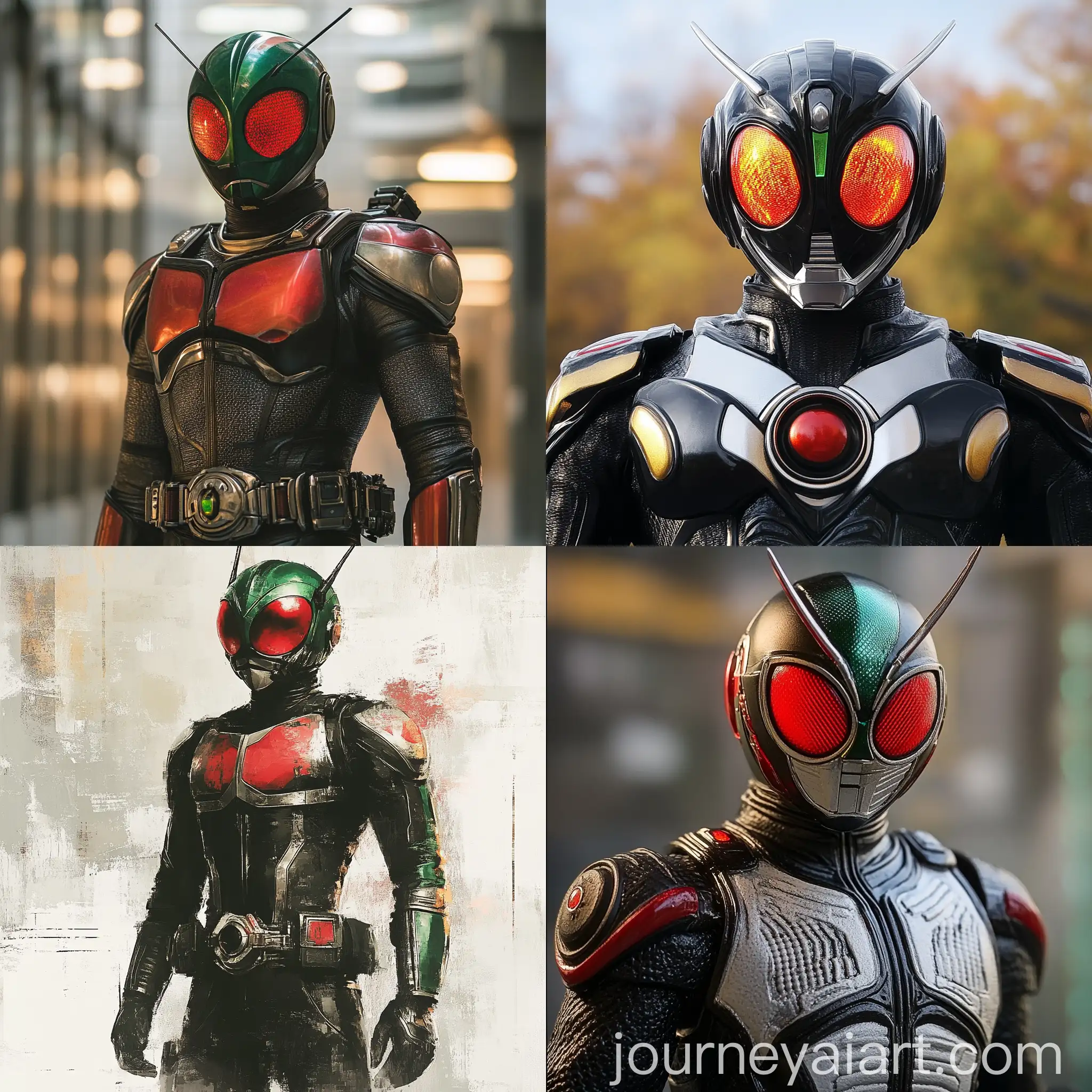 Futuristic-Cybernetic-Warrior-Kamen-Rider-in-Urban-Setting