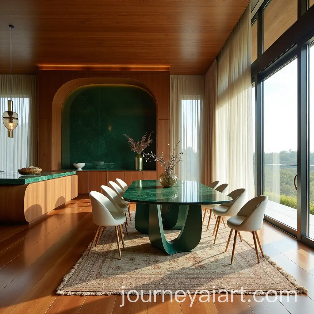 Modern-Home-with-Curved-Wood-and-Leather-Flooring