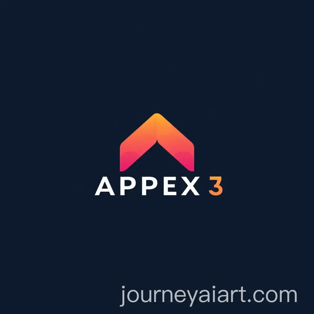 Minimalist-Logo-Design-for-Appex3-Symbolizing-the-Apex-of-Digital-Solutions
