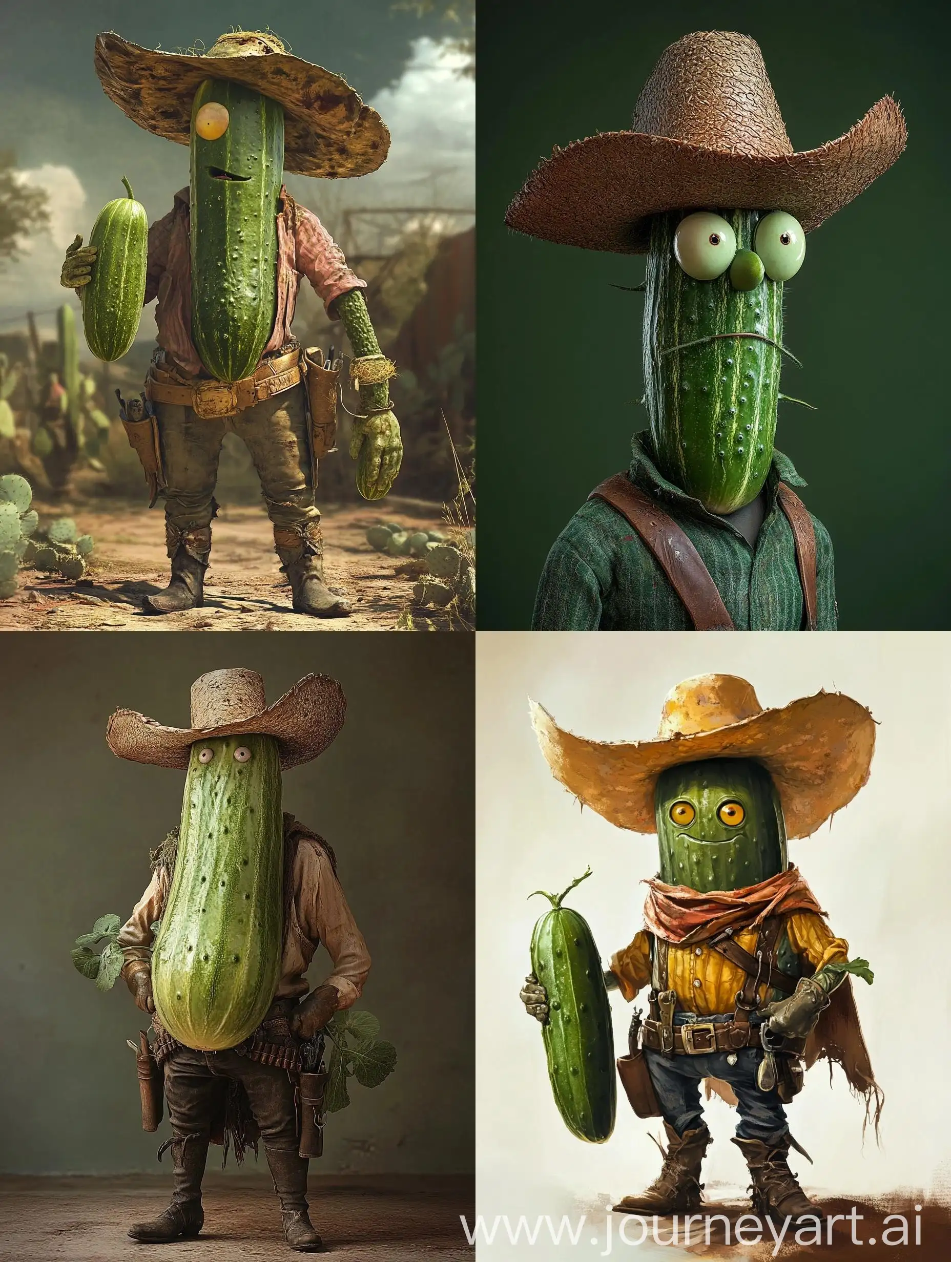 Human-Cucumber-Cowboy-Adventure-in-Wild-West-Landscape