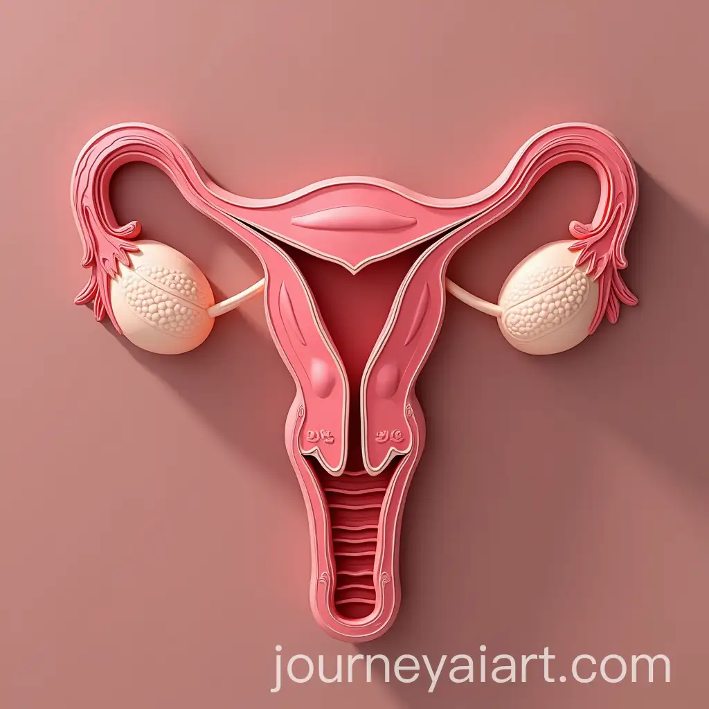 Detailed-Anatomical-Illustration-of-a-Uterus-During-Menstruation