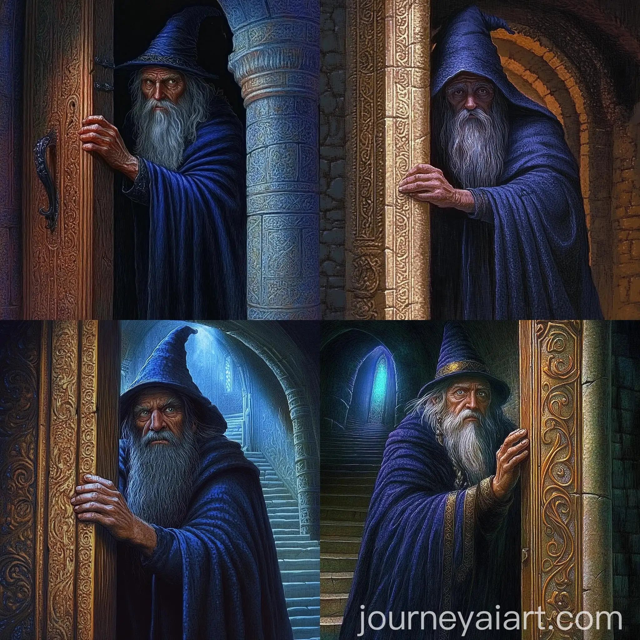 NonEvil-Wizard-Peeking-in-Mystical-Castle-Dining-Hall