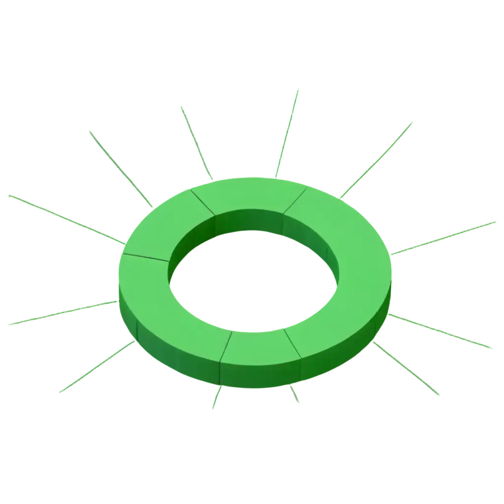 Green-Circle-Divided-into-Equal-Parts-PNG-Ideal-for-Design-Graphics-Projects