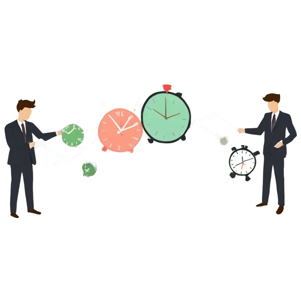 time management clipart