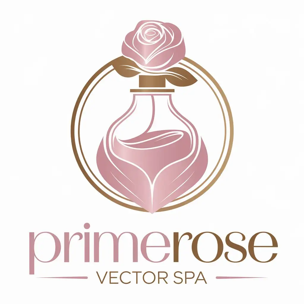 LOGO Design for Primerose Elegant Perfume Symbol for Beauty Spa Industry