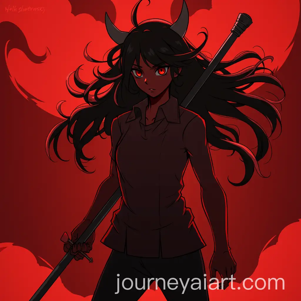 Intense-Anime-Character-in-Red-and-Black-Preparing-for-Battle