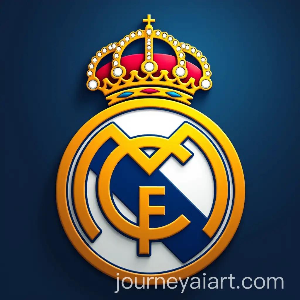 Real-Madrid-Team-Crest-on-White-Background
