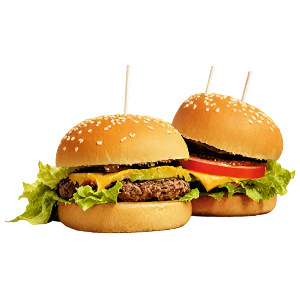 Delicious-Burger-PNG-Image-Create-Appetizing-Visuals-with-High-Quality