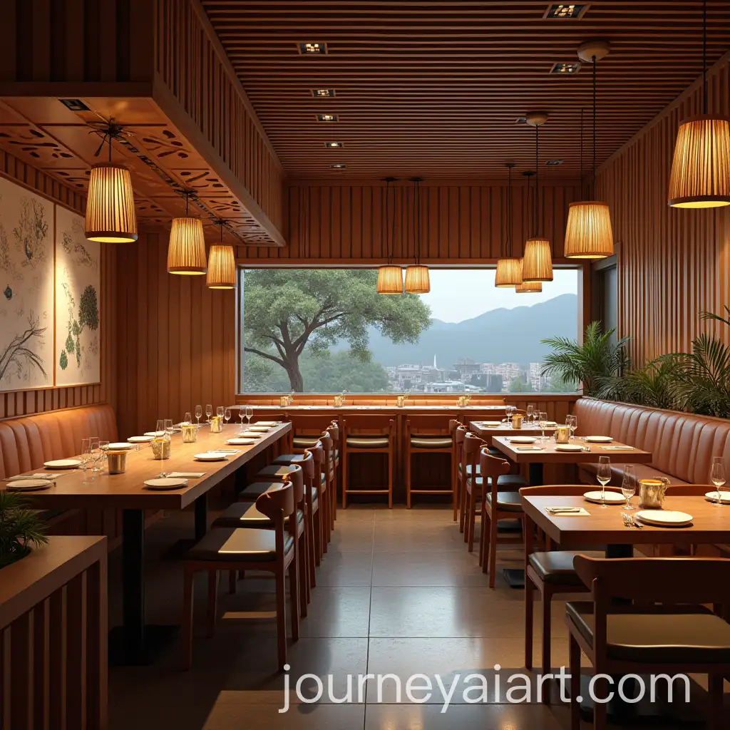 Dual-Perspective-of-a-Sushi-Restaurant-Interior