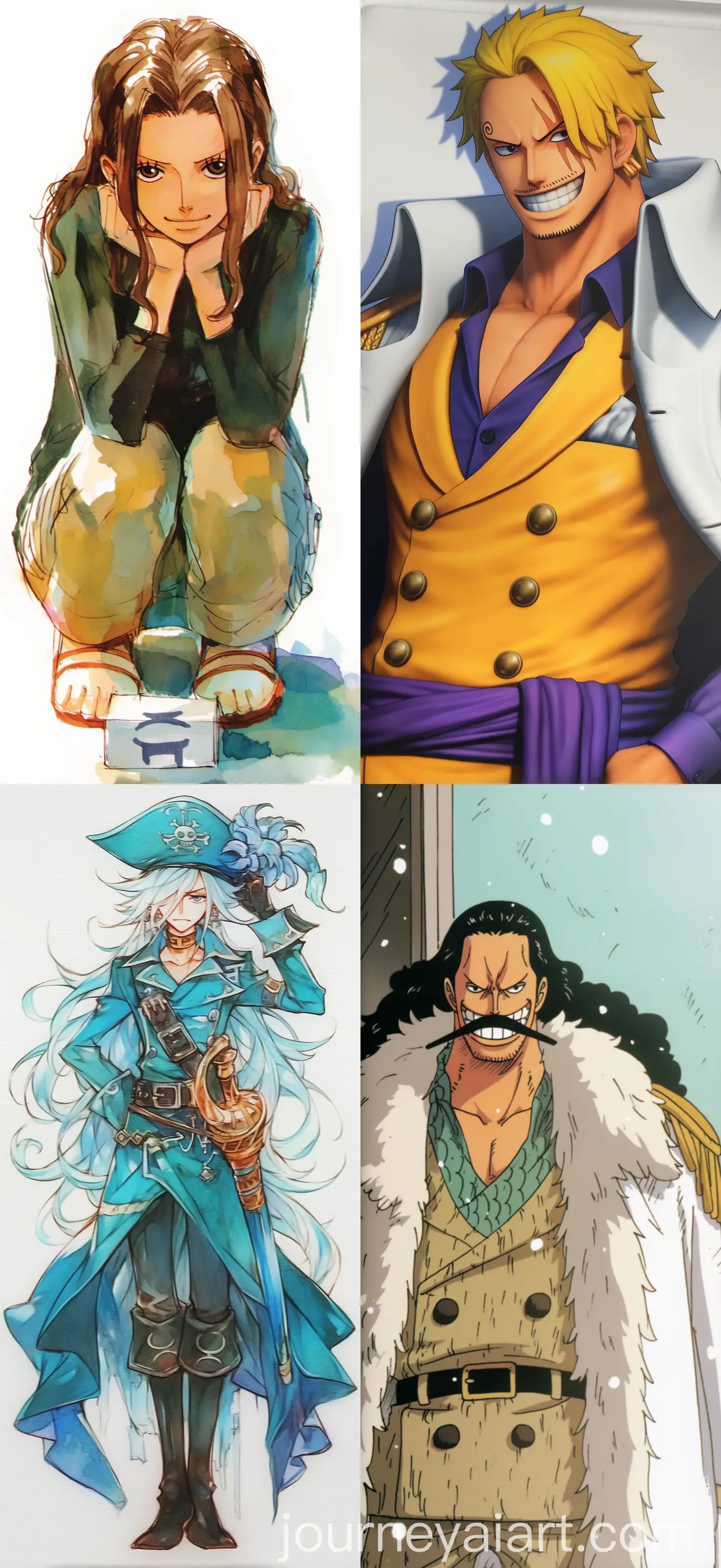 Anime-One-Piece-Pirate-with-Copic-Marker