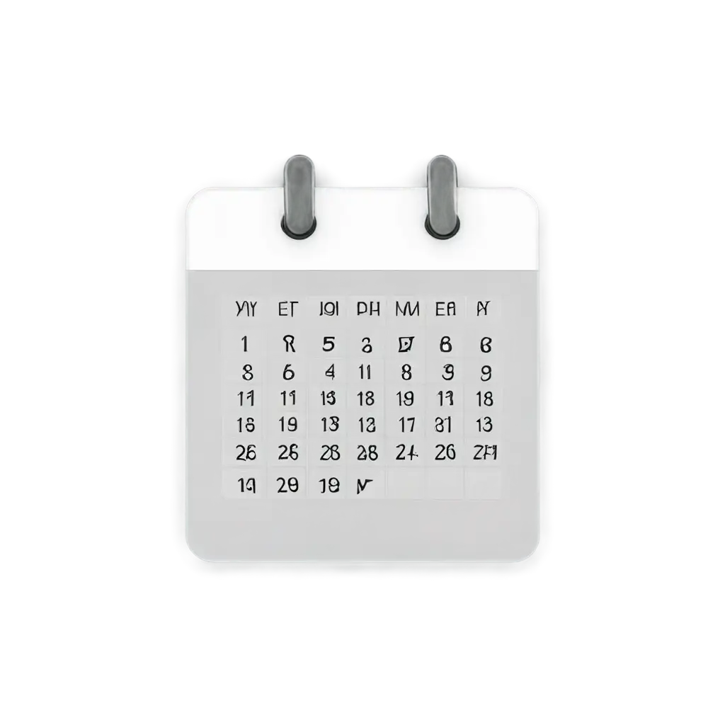 Simple-Calendar-Icon-PNG-Minimalist-Overview-Design-for-Versatile-Use