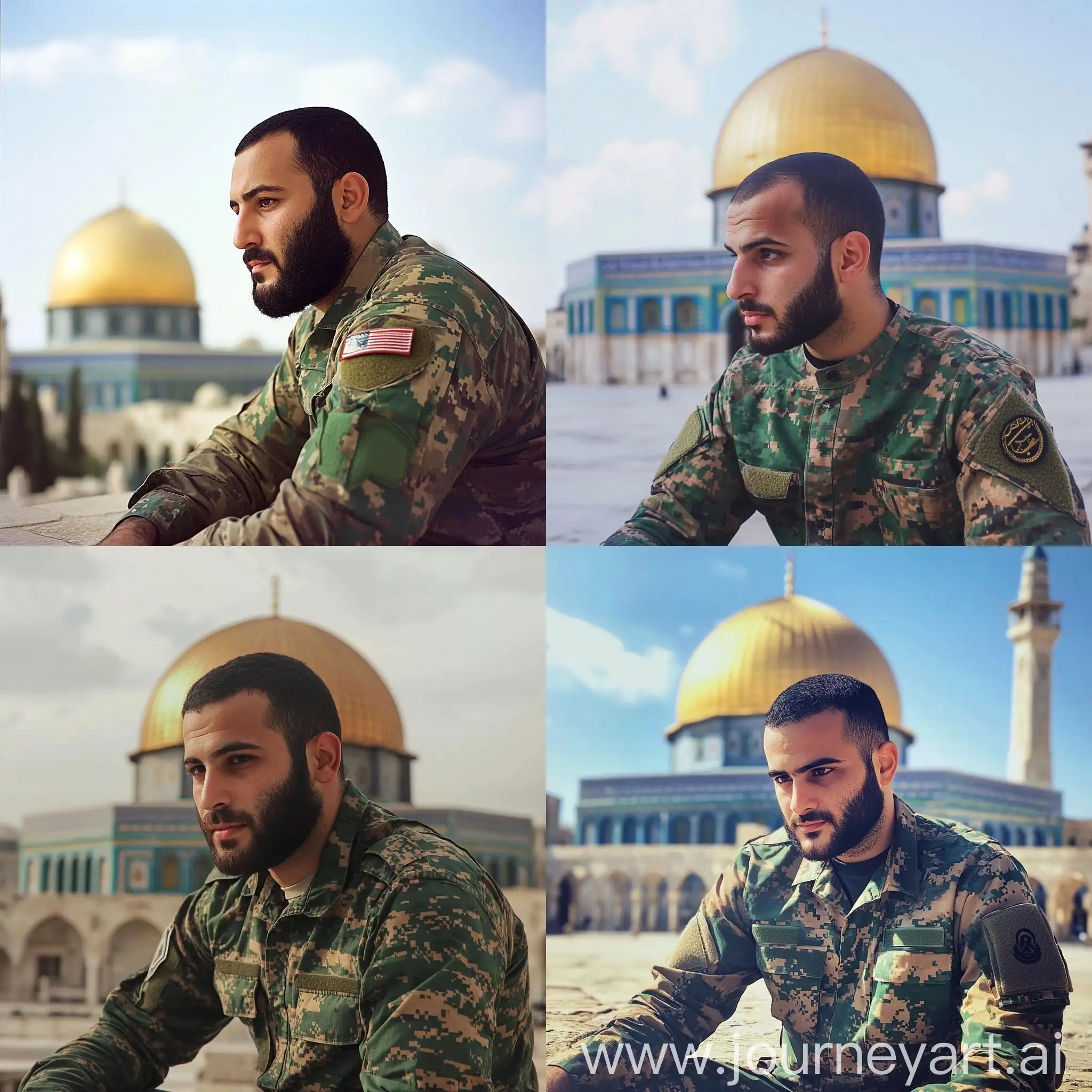 Military-Figure-Imad-Mughniyeh-at-Dome-of-the-Rock-Mosque