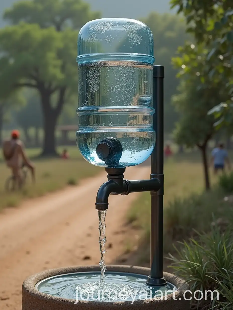 Water-Purifier-with-Tap-in-Indian-Public-Place