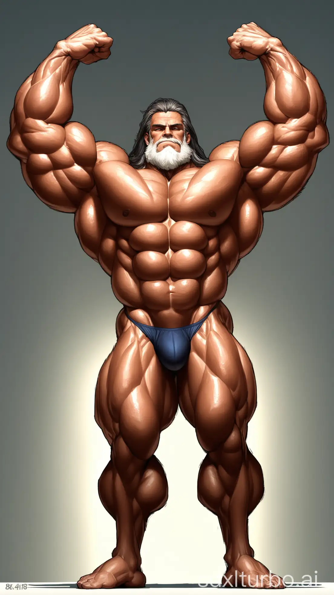 Superhuman-Elderly-Man-with-Giant-Muscles-and-Tall-Thick-Legs