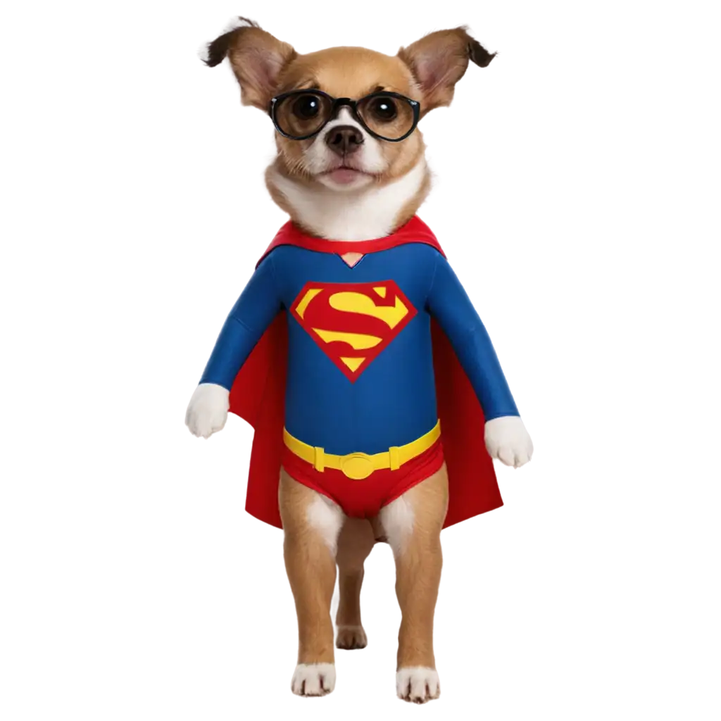 Dog-Superman-PNG-Image-for-HighQuality-Visuals-and-Versatile-Use