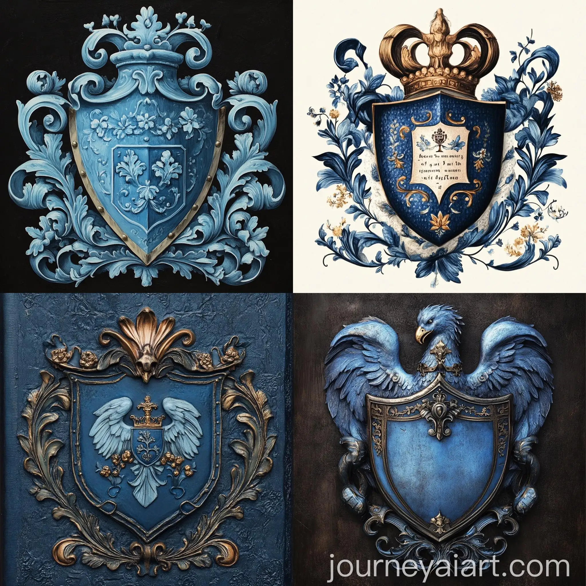 Historic-Blue-Coat-of-Arms-with-Book