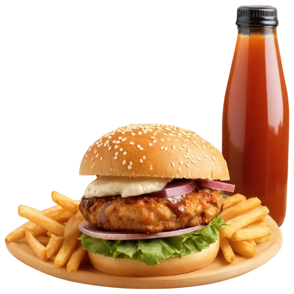 Delicious-Burger-and-Chicken-Sauce-PNG-for-Culinary-Creations