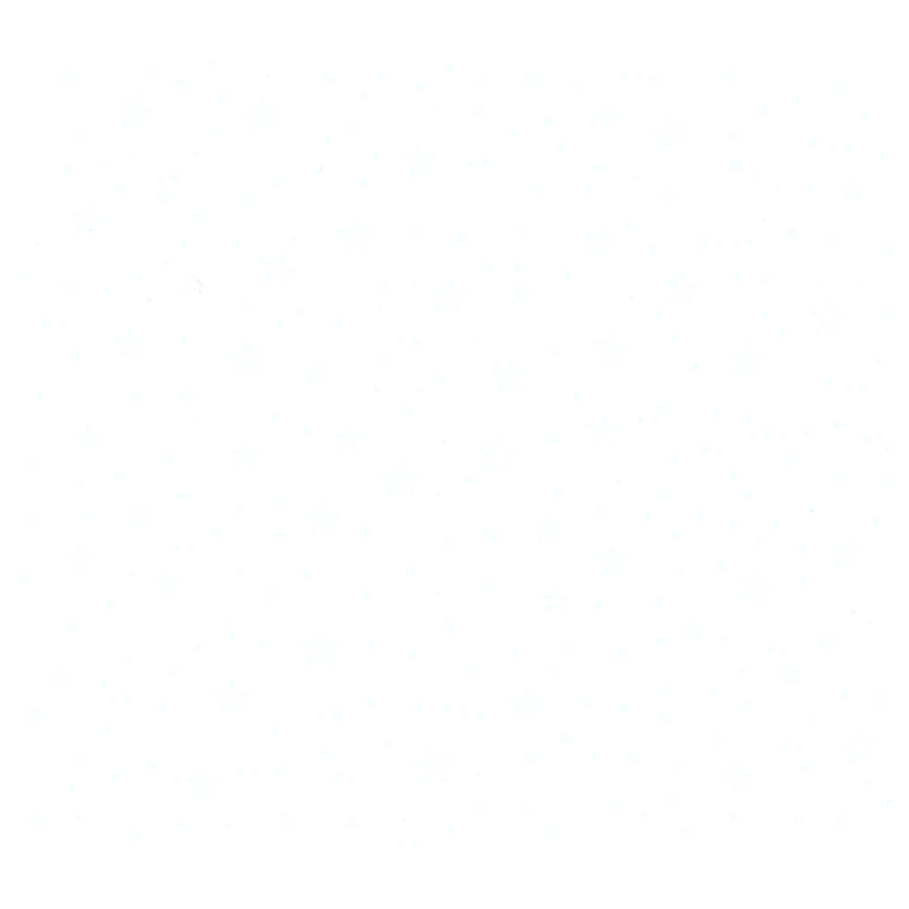 drawing of white stars