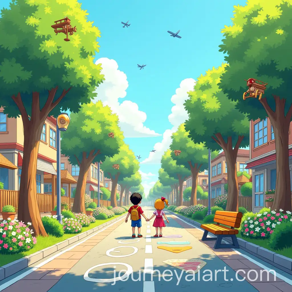 Vibrant-ChildFriendly-Street-Designed-for-11YearOlds